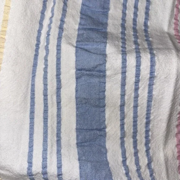 VTG 1960-1980 Seersucker thick Cotton KINGbed Cover 120X90 coverlets large